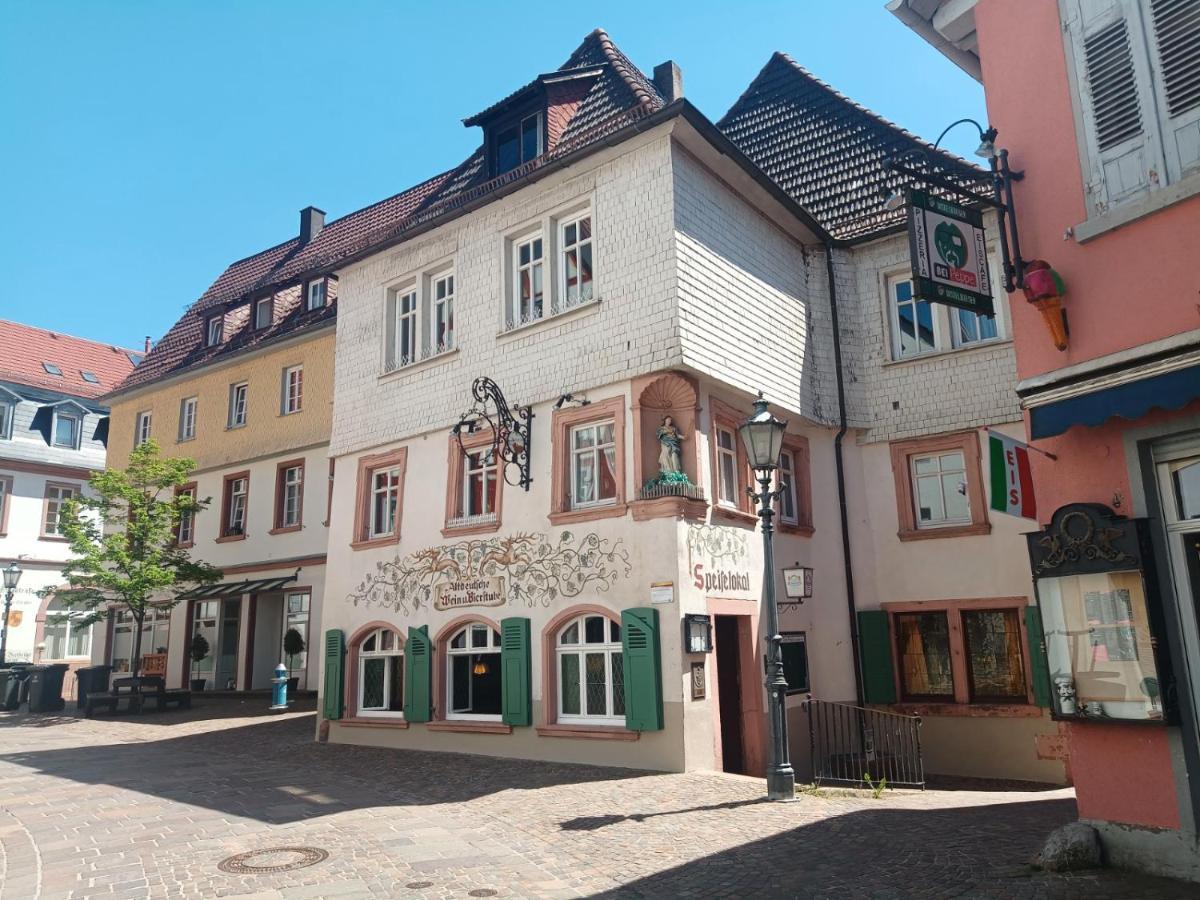 Appartement Altstadt, Gasthaus Hirsch Hirschhorn Eksteriør bilde